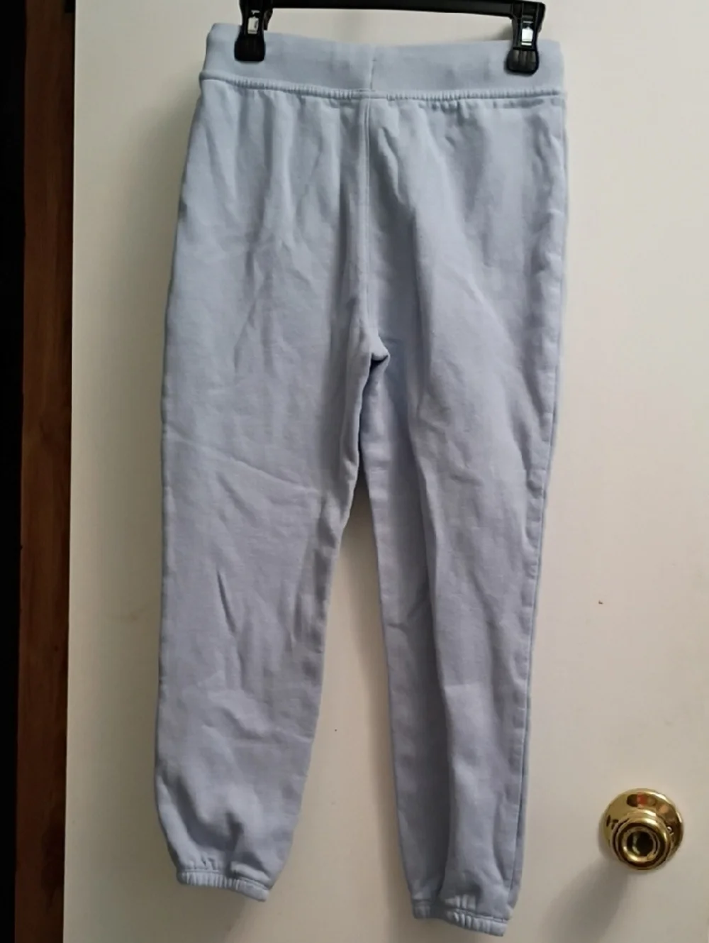 Crewcuts Pale Blue Girl's Jogger Sweatpants - Picture 6 of 6